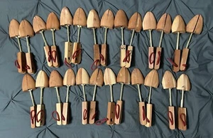 13 Pairs of Nordstrom Women's Cedar Wood Shoe Tree Form Stretchers - MEDIUM - Picture 1 of 5