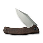 Civivi Knives Sinisys C20039-2 Frame Lock Stainless Brown Micarta Pocket Knife