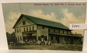 Nueva postal Early Forbes Road Pa Jamison mina de carbón Coke Co. tienda #3 Greensburg - Imagen 1 de 1