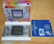 Boxed Neo Geo Pocket Color Console Clear Tested & In Excellent Condition SNK