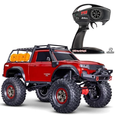 Traxxas TRX82044-4RED TRX-4 Haut Chemin Sport Rouge - Photo 1/4