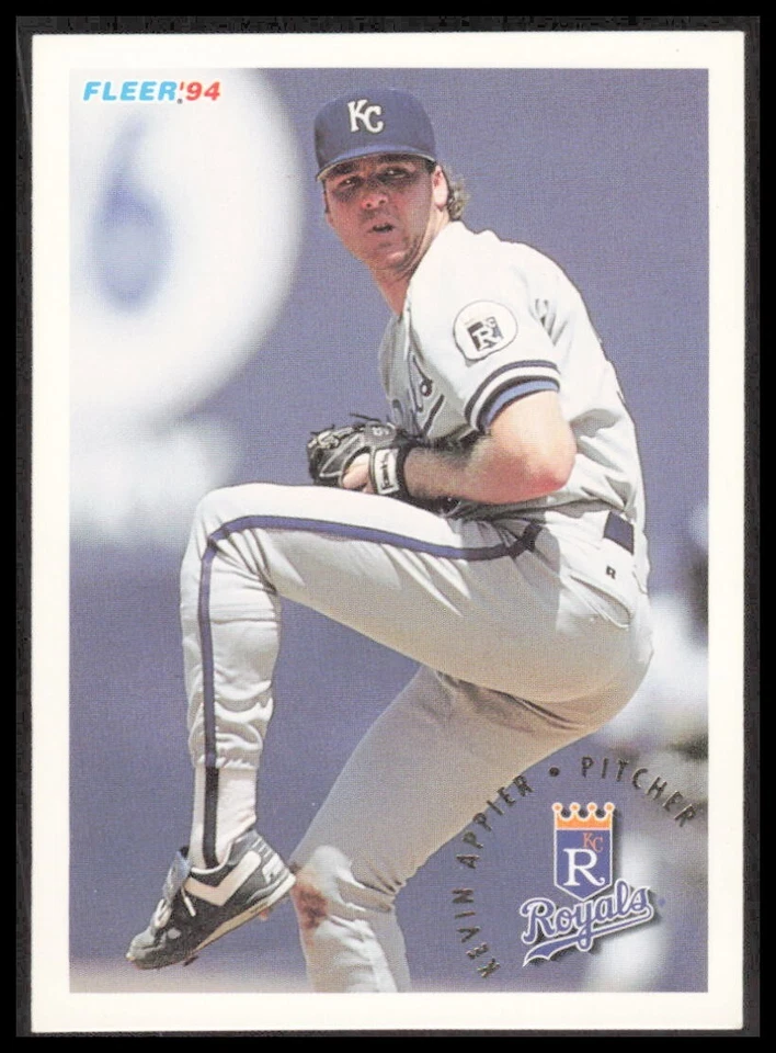 MLB 1994 Fleer Kansas City Royals Kevin Appier 147 Baseball Sport CB-1-1-A-28 - Image 1 of 4