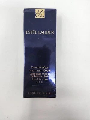 Estee Lauder Foundation Double Wear MAXIMUM COVER Spf 15 1oz 30ml NWB - Image 1 of 2