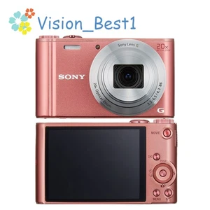 Sony Cybershot DSC-WX350 Compact Digital Camera Pink 18MP 20x Optical Zoom - Picture 1 of 12