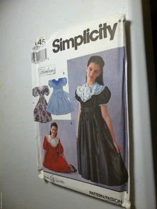 Vestido de niña Simplicity Pattern 8145 talla 12-14 - Imagen 1 de 1
