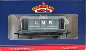 Bachmann 38-552 Midland 20 Tonnen Brake Van 2045 mit Duckets in LMS grauer Lackierung - Bild 1 von 2