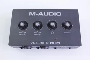 M-Audio M-Track Duo 2-Channel USB Interface Only For Home Studio - Picture 1 of 6