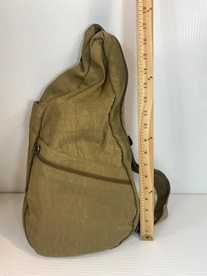 AMERIBAG BOLSO TRASERO SALUDABLE TOTE NAILON ENVEJECIDO (TAUPE) 17 PULGADAS Foto 1 de 4