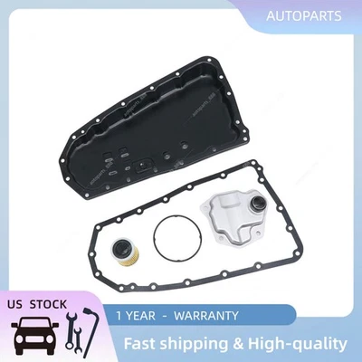 Cacerola de aceite de transmisión con juntas de filtro para Mitsubishi Outlander Lancer 2008-2017 Foto 1 de 4