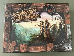 Robinson Crusoe Adventures on the Cursed Island Board Game - MINT - COMPLETE - Picture 1 of 5