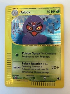 Arbok Holo Rare 3/165 Expedition Base Set WOTC Vintage Pokemon  - Bild 1 von 13
