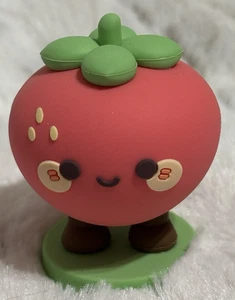 Honeymaru Tomato Figure by AQI Kawaii Red Fruit Mini Collectible - Picture 1 of 5
