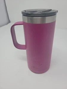RTIC Pink Magenta Fuschia 16 Oz Tumbler Travel Cup Insulated - Picture 1 of 5