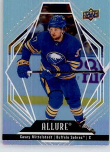 2022-23 Upper Deck Allure #64 Casey Mittelstadt Buffalo Sabres