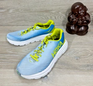 Hoka One One Men's Ice Water Diva Blue Rincon 3 Running Sneaker Shoes Sz 12 D US - Picture 1 of 8