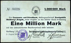 New ListingStollberg 1923 1 Million Mark Inflation Notgeld Banknote Germany