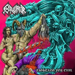 EXCRUCIATOR- Fighting For Evil CD ovp/sealed US IMPORT thrash/speed metal - Foto 1 di 1