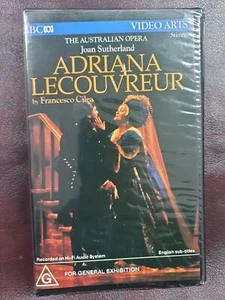 Adriana Lecouvreur VHS Video Tape - Tape Is NEW AND SEALED - ABC Opera - Picture 1 of 5
