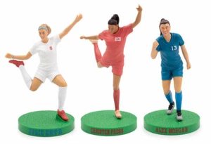 USWNT Womens Soccer World Cup USA Figure 3-Set Ertz, Alex Morgan ,Christen Press - Picture 1 of 9