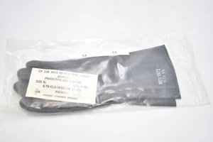 British Army NBC Gloves – Size 8½ – Rubber Protective Outer Gloves – Dated 1972 - Picture 1 of 24