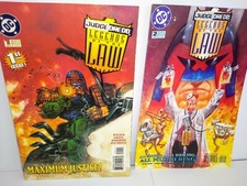 Judge Dredd Legends Of The Law DC 1st and 2nd Issue The Organ Donors Dec94/Jan95