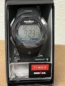 Neu Timex Herren IRONMAN Essential 10 schwarz/grau 40mm Sportuhr Harz Armband - Bild 1 von 18