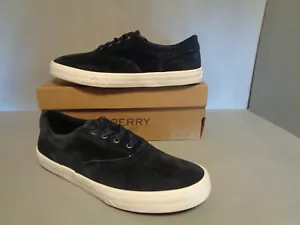 Sperry Men's Striper II CVO Washable (BOAT) Suede Sneaker Shoes Blue Sizes NIB! - Picture 1 of 3