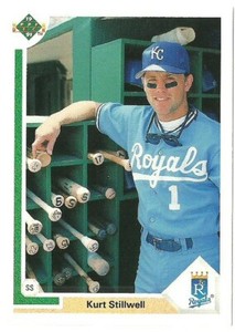 KURT STILLWELL KANSAS CITY ROYALS #587 - UPPER DECK NM-MT 1991