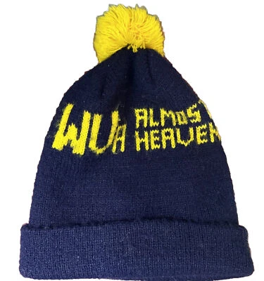 Sombrero Medias Vintage West Virginia Sombrero de Invierno Casi Cielo Foto 1 de 4