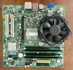 TESTED Foxconn G33M02 Motherboard w/ Intel Core 2 Duo CPU + 3GB DDR2 RAM + Delta - Picture 1 of 8