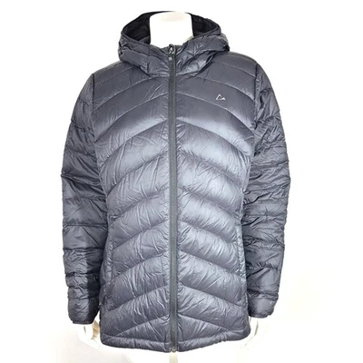 Jaqueta feminina Paradox Laurie com capuz enchimento de náilon preta tamanho XL - Imagem 1 de 4