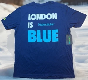 LIV Golf NEW T-Shirt London Is Blue ICEMAN Majesticks Large Extracurricular NWT - Picture 1 of 9