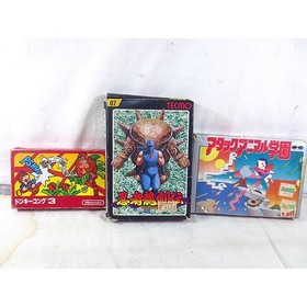 NES Famicom FC Ninja Gaiden Attack Animal Gakuen Donkey Kong 3 Set