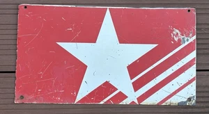 ORIGINAL SCREEN PRINT CALTEX METALOIL RACK SIGN - 510 X 285 - Picture 1 of 10