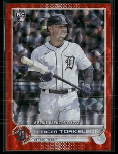 2022 Topps Update #US79 Spencer Torkelson Orange Rainbow Foil #/299 - Picture 1 of 2