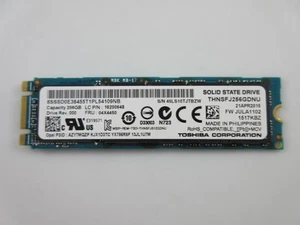 SSD SATA M.2 TOSHIBA THNSFJ256GDNU 256GB ORIGINAL #0 - Imagen 1 de 2