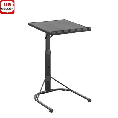 Adjustable Folding Activity Table Portable Space Saver Home Office Events New - Image 1 of 4