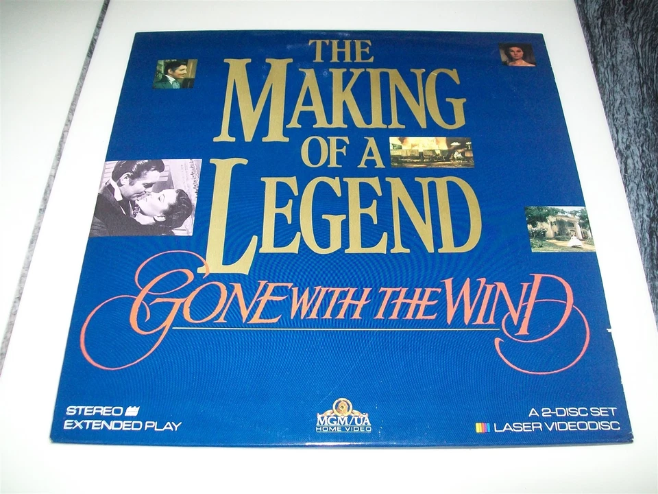 СОЗДАНИЕ ЛЕГЕНДЫ: УШЕЛ С ВЕТРОМ 2-лазерный диск LD набор очень хороший РЕДКАЯ! - Изображение 1 из 1