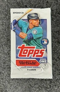 (1) 2023 Topps Series 1 MLB Baseball Gravity Pack (5 Cards) Factory Sealed! - Picture 1 of 3
