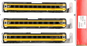 ACME 55174 Set 3 carrozze in livrea "RegioJet", livrea giallo/grigio - Imagen 1 de 6