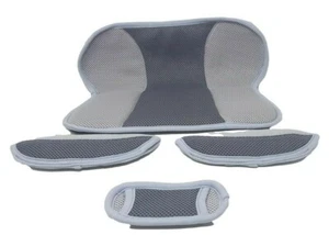 Juego de almohadillas para remolque Burley Solo Kiddie para modelo 2010 950144 Bur673 gris dos tonos - Imagen 1 de 2