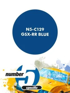 Pintura Para Aerografo Yamaha GSX RR Azul -30 ML - Number Five- N5-C129 - Imagen 1 de 1