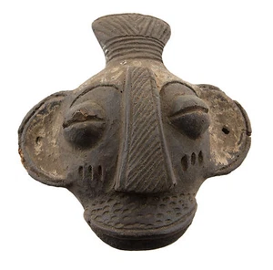 Masque africain passeport Miniature divinatoire fetiche diminutif  6479  B4MB - Picture 1 of 4