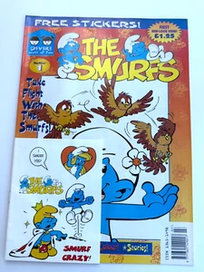 The Smurfs Comic Devere (1997) New Look Issue No. 1 Vintage VG Condition - Foto 1 di 5