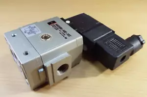 SOLENOID VALVE SMC NAV200-N02-5DZ ELCTRIC PNEUMATIC AIR SOFT START 1/4 NPT 24VDC - Picture 1 of 17
