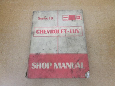 Chevrolet LUV 1980 camioneta pickup taller de servicio concesionario manual de reparación original Foto 1 de 4