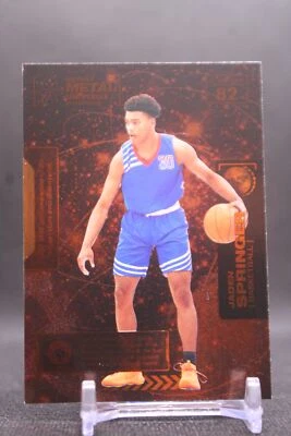 Jaden Springer #82 2021 SkyBox Metal Universe Champions - Image 1 of 2