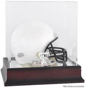 Texas Tech Raiders Mahogany Logo Mini Helmet Display Case - Fanatics