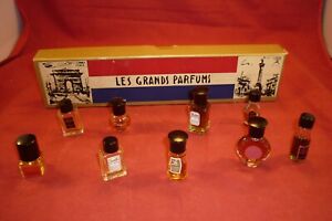 Vintage Les Grands Parfums de France Charles  Mini Perfume Set USED