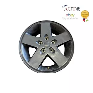 2007-2017 Jeep Wrangler Wheel/Rim Mineral Black 1SU90CDMAA OEM - Picture 1 of 12
